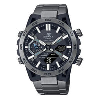 CASIO ECB-2000YDC-1APR Waterproof EDIFICE Solar Powered Stainless Steel Strap Mens ECB-2000YDC-1APR