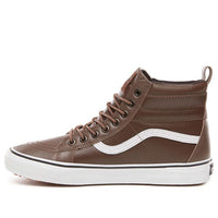 Vans SK8-HI MTE Rain Drum Leather Brown/White VN0A33TXUQC