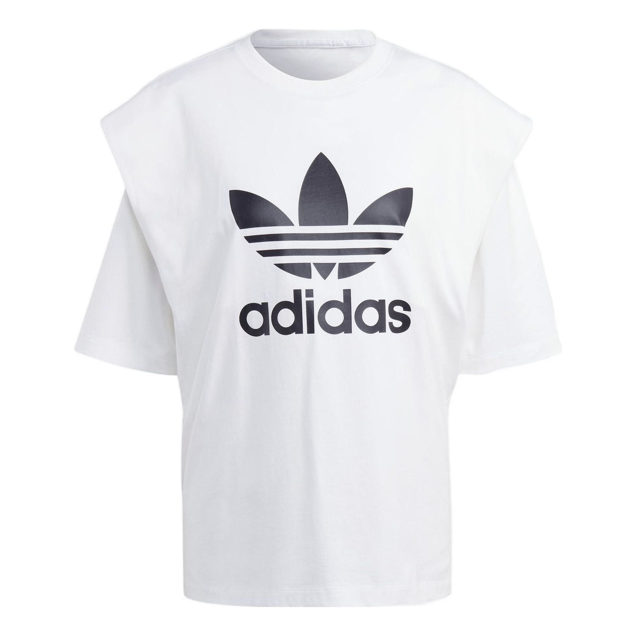 (WMNS) adidas Always Original T-Shirt Asia Sizing 'White Black' IC8806