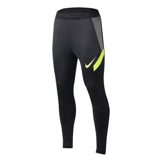 Nike Strike Training Pants 'Black Neon' CD0567-013