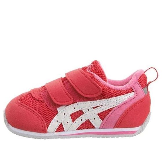 (TD) ASICS ldaho Baby 3 Running Shoes Pink/Red TUB165-1901