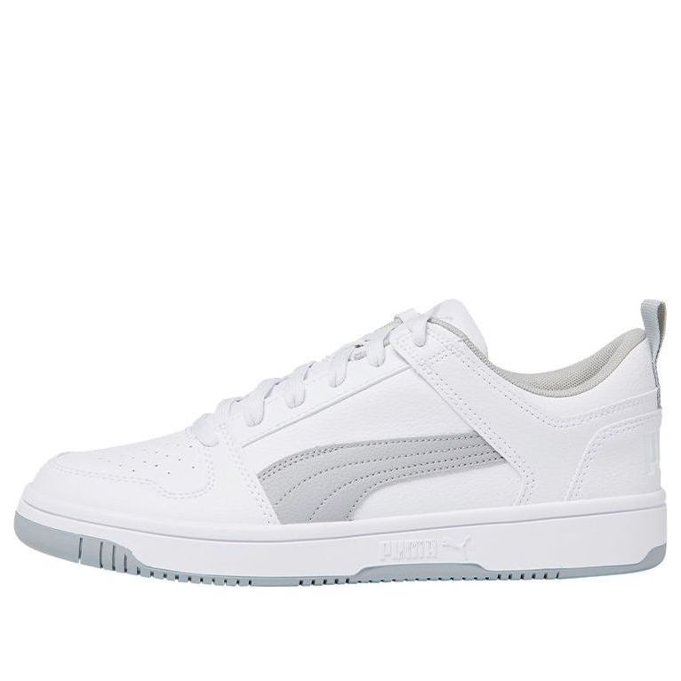 PUMA Unisex Rebound Lay Up Lo SL Sneakers White/Grey 369866-22