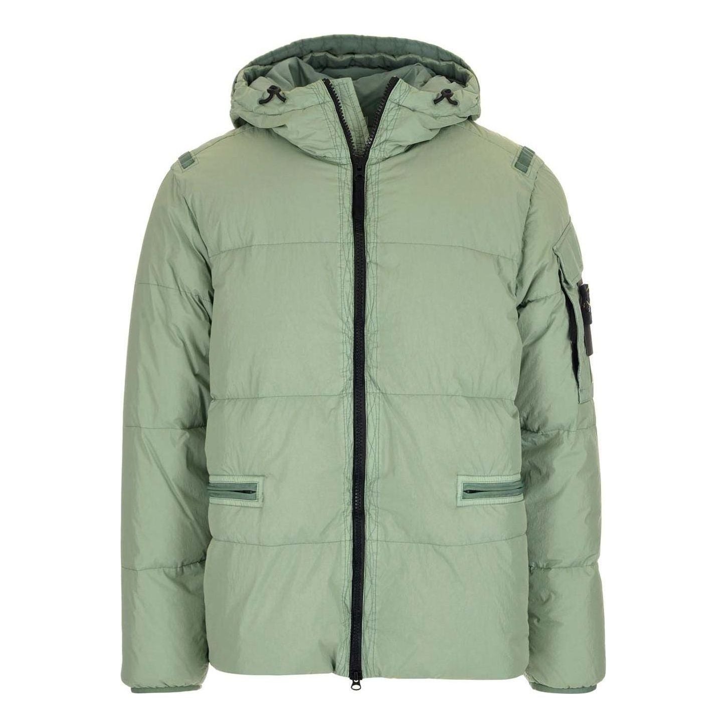 STONE ISLAND Crinkle Reps Down Jacket 'Sage' 771540223-V0055