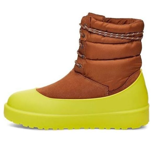 UGG x Stampd Lace-Up Snow Boots Brown 1119192-CHE