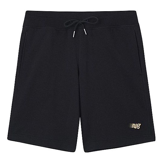 New Balance Logo Print Shorts Asia Sizing 'Black' AMS01517-BK