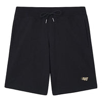 New Balance Logo Print Shorts Asia Sizing 'Black' AMS01517-BK