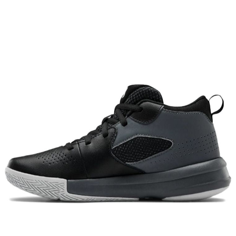 (GS) Under Armour Lockdown 5 'Black Pitch Gray' 3023533-001