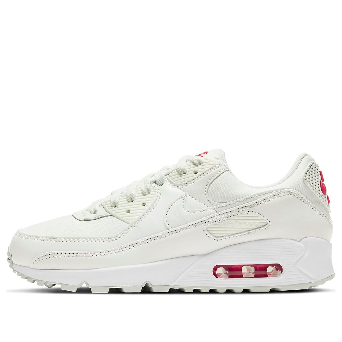 (WMNS) Nike Air Max 90 'Sail Red' CV8819-102
