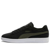 PUMA Smash Buck V2 Casual Board Shoes Black/Green 382612-01