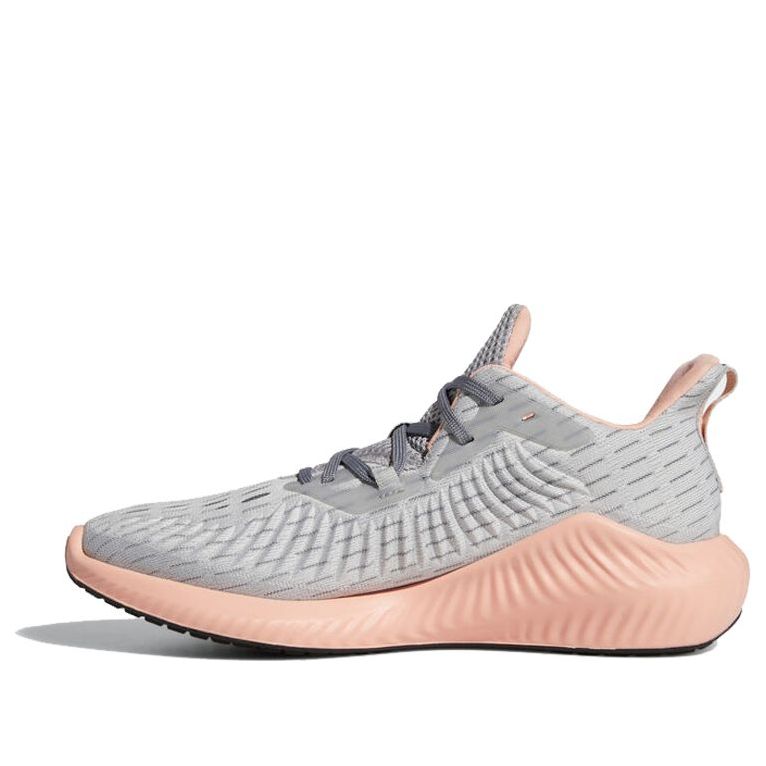 (WMNS) adidas Alphabounce+ Run 'Grey Pink' F33913