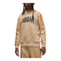 Air Jordan Flight MVP Graphic Fleece Crew-neck Sweatshirt 'Desert' DV7588-277