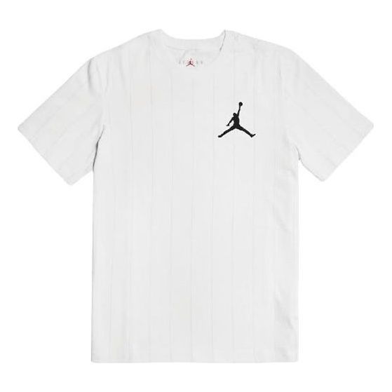 Air Jordan Remastered Alphabet Printing Short Sleeve White CD5609-100