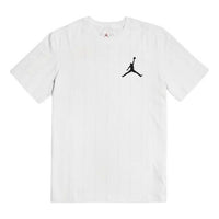 Air Jordan Remastered Alphabet Printing Short Sleeve White CD5609-100