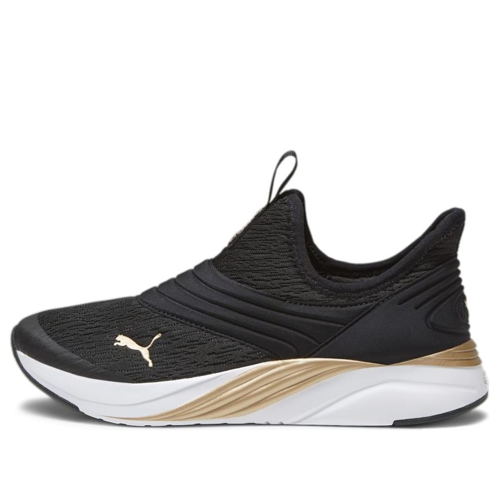 (WMNS) PUMA Softride Sophia 2 'Slip Metal - Black' 378789-01