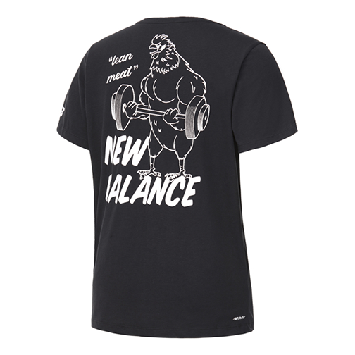 New Balance Men's New Balance Short Sleeve Sports Black AMT01071BWP