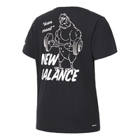 New Balance Men's New Balance Short Sleeve Sports Black AMT01071BWP