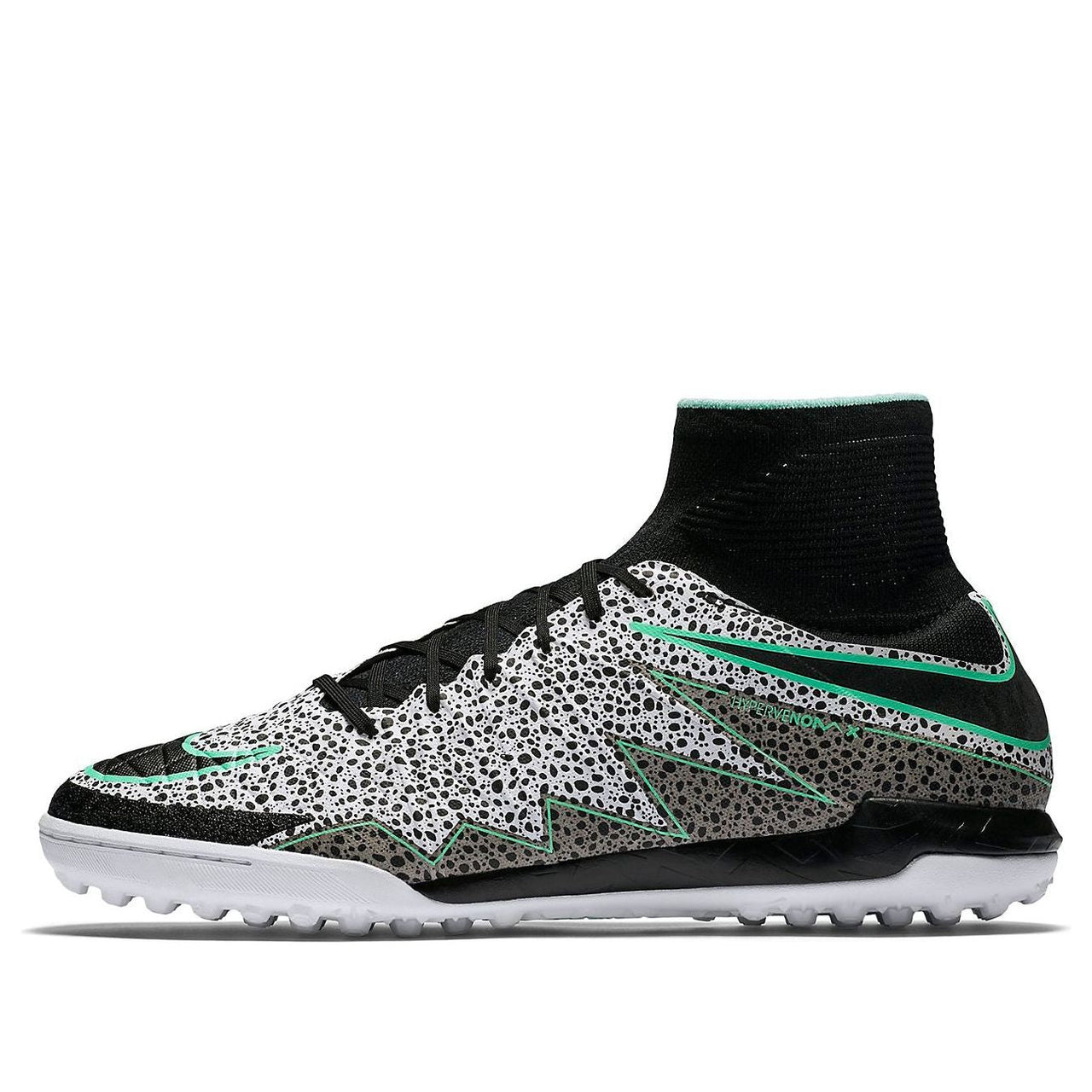 Nike HyperVenomX Proximo TF 'Black White Green' 747484-103