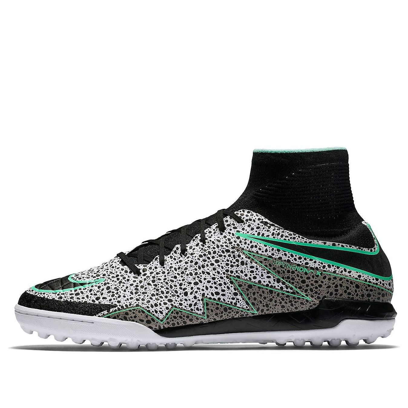 Nike HyperVenomX Proximo TF 'Black White Green' 747484-103