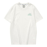 Skechers Logo Printed Tee 'White Green' L223U165-0074