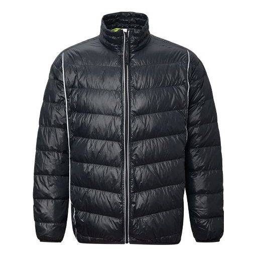 Converse Stand Collar Light Puffer Jacket Asia Sizing 'Black' 10020671-A03