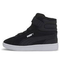 (PS) PUMA Vikky V2 Mid Fur Fleeced Casual Board ShoesBlack/White 370623-03