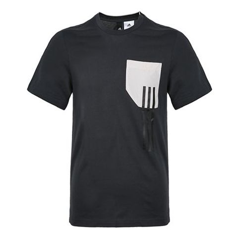 adidas M SID Pocket Round Neck Sports Black CF9539