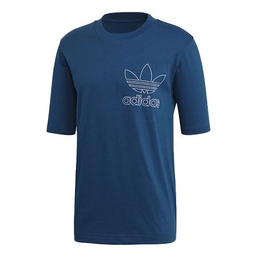 adidas originals Pullover Short Sleeve Navy Blue DW8714