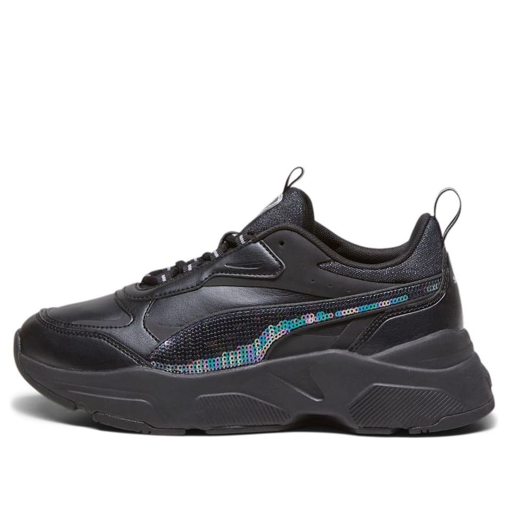 (WMNS) PUMA Cassia 'Winter Wonderland Black' 393975-02