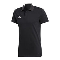 adidas Logo Short Sleeve Polo Shirt Black BQ6565