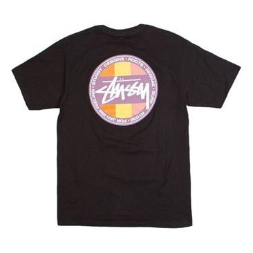 Stussy Dot Tee Printing Short Sleeve Unisex Black 1904070-BLACK