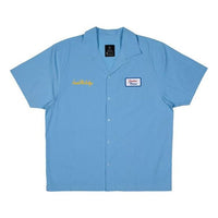 Air Jordan x Union LA Embroidered Logo Short Sleeve Shirt US Sizing 'Blue' CV1356-436