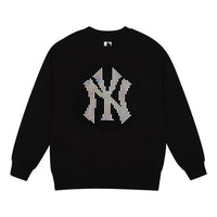 MLB New York Yankees Logo Sweater Unisex Black 31MTE1011-50L