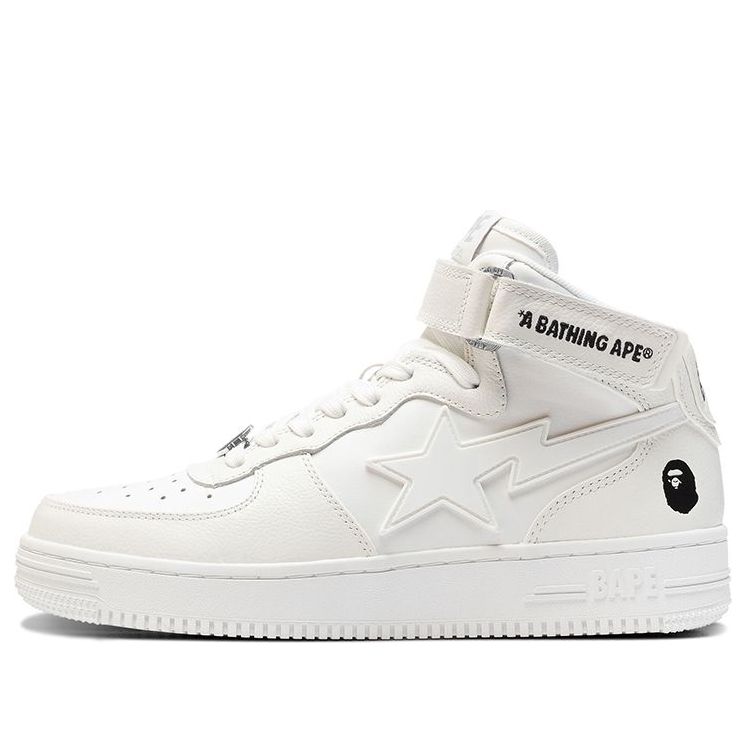 A BATHING APE Sta White 1H70-291-003