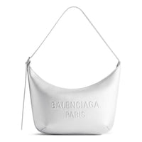 (WMNS) Balenciaga Mary-kate Sling Bag Metallized 'Silver' 7717332AAKE8110