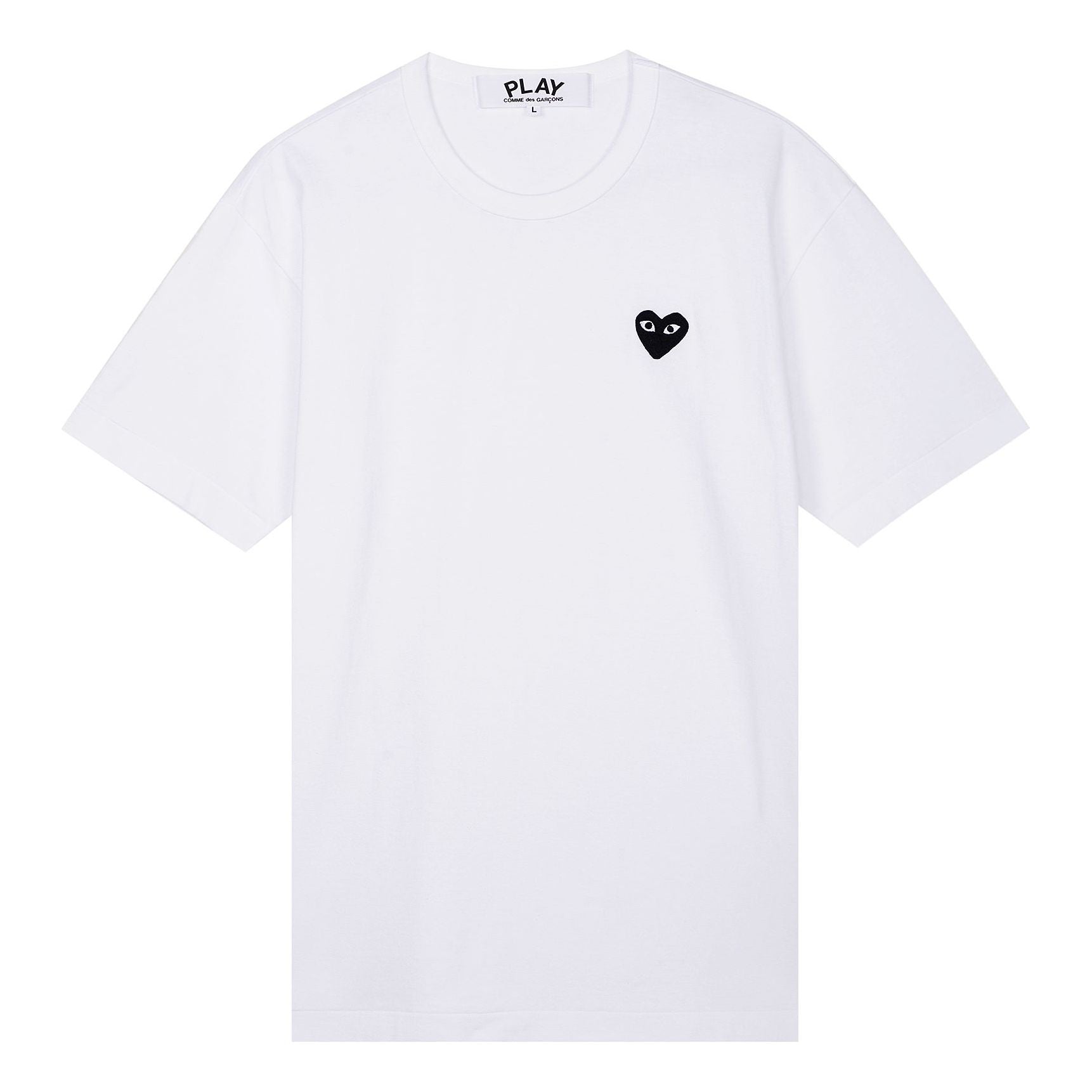 COMME des GARCONS PLAY Heart T-Shirt 'White' AZ-T064-051-2
