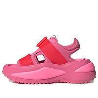(WMNS) adidas Mehana Sandal 'Pink Fusion Bright Red' IF8182