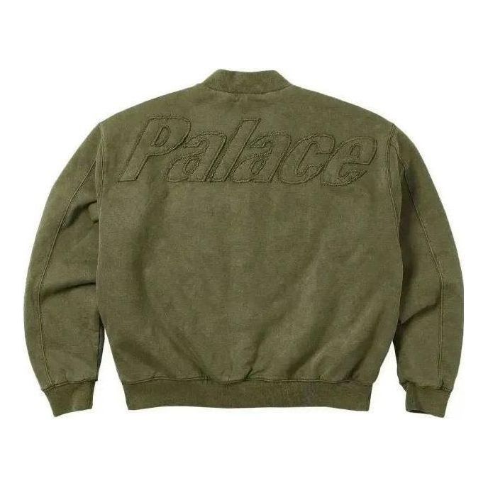 Palace Wash Out Bomber Jacket 'Deep Green' PLC23021501