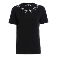 McQ Alexander McQueen Collar Short Sleeve Black 318978-RGH15-1000