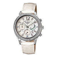 CASIO SHEEN Waterproof White Analog SHE-5018LP-7ADR
