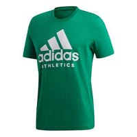 adidas Training Round Neck Pullover Short Sleeve Green CF9561