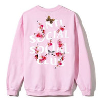 ANTI SOCIAL SOCIAL CLUB Printing Pullover Unisex Pink ASSW415