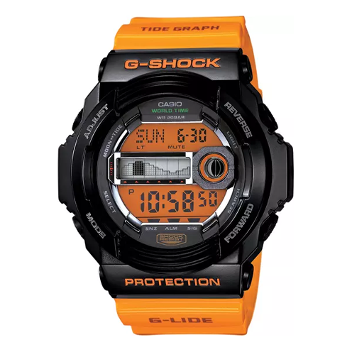 CASIO G-Shock Digital 'Orange' GLX-150-4