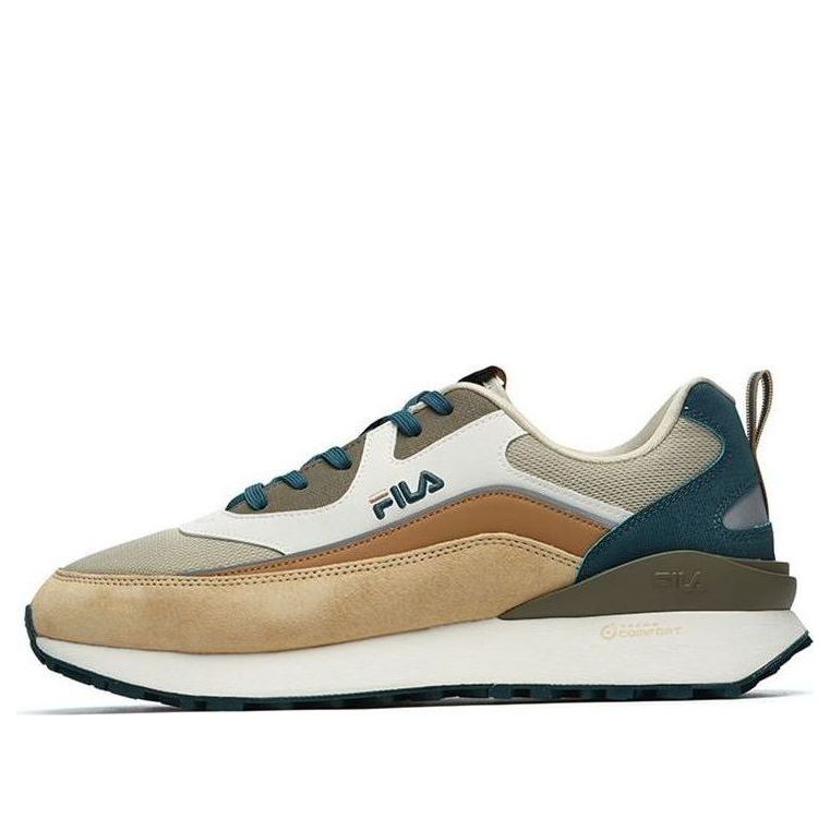 FILA Jogger Low-Top Casual Shoes Yellow/Gray/Blue F12M216127FBC