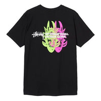 Stussy Double Mask Tee Short Sleeve Unisex Black 1904424-BLACK