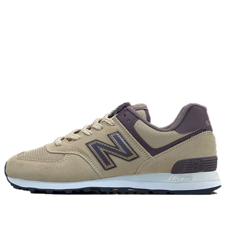 New Balance 574 Sport Shoes Brown 'Khaki Purple' ML574OX1