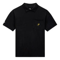 Converse x Peanuts Shapes Polo Shirt Asia Sizing 'Black' 10024381-A01