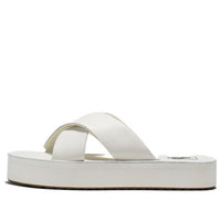 (WMNS) Vans Cross Strap Mega Platform Sandals 'White' VN0007QPFS8