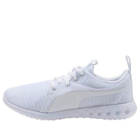 (GS) PUMA Carson 2 Low Running Shoes White/Grey 190072-05