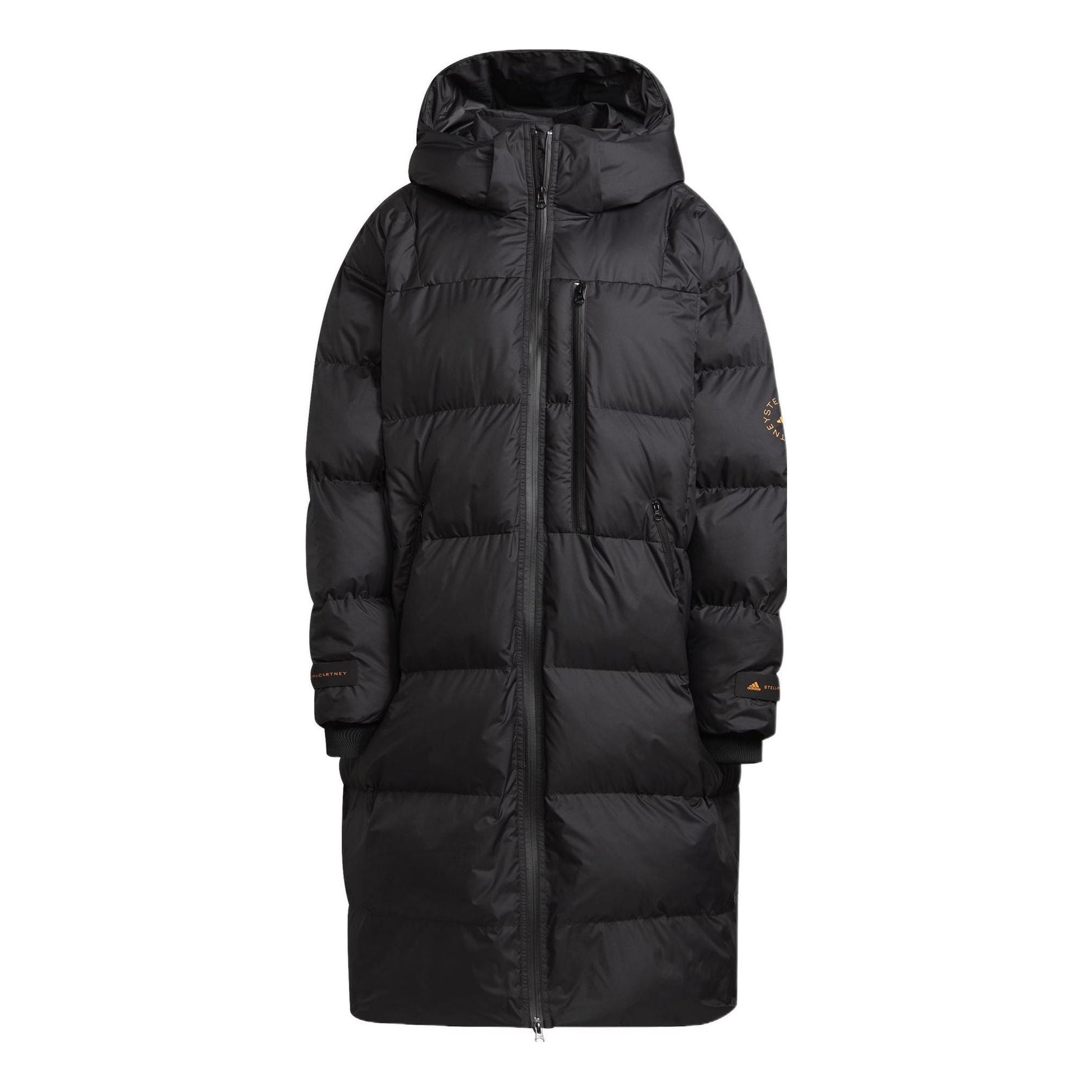 (WMNS) adidas by Stella McCartney Long Puffer Jacket Asia Sizing 'Black' GT9450