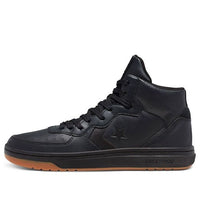 Converse Rival Leather Mid Top 'Black Brown' 166085C